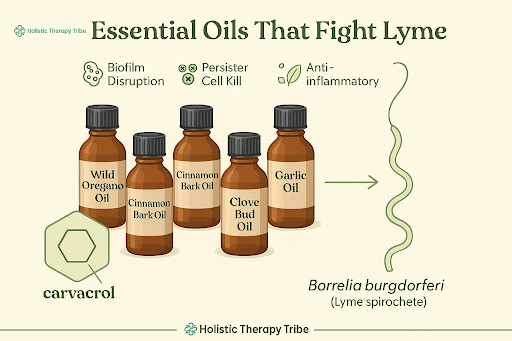 Wild Oregano Oil & Other Essential Oils for Lyme Disease Relief