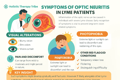 Symptoms of Optic Neuritis in Lyme Patients